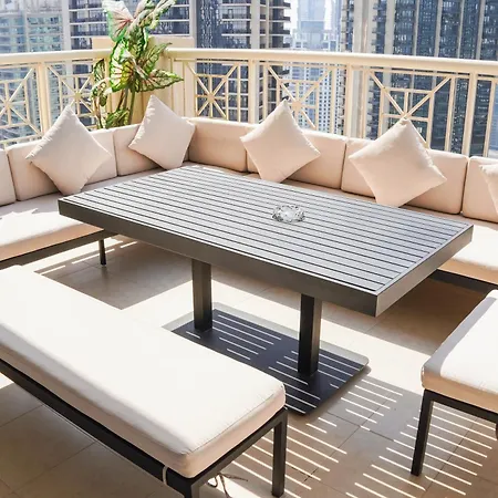 Vserve - 1 Bedroom Spacious Majestic Burj Khalifa View Dubaï Extérieur photo