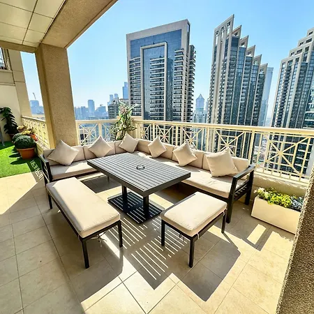 Vserve - 1 Bedroom Spacious Majestic Burj Khalifa View Dubaï Extérieur photo
