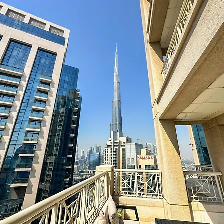 Vserve - 1 Bedroom Spacious Majestic Burj Khalifa View Dubaï Extérieur photo